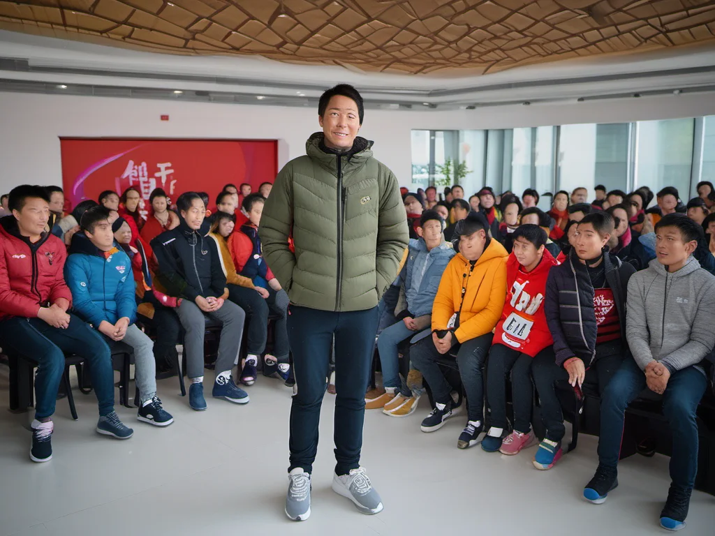 苏翊鸣亮相洛杉矶奥运系列活动展现中国冰雪健儿风采（c7）